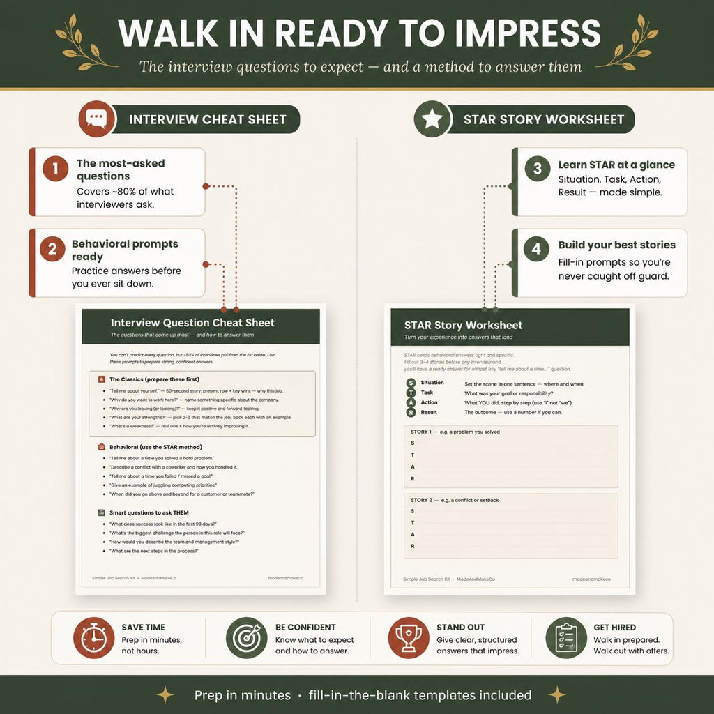 Job Search Tracker Spreadsheet With Resume Template