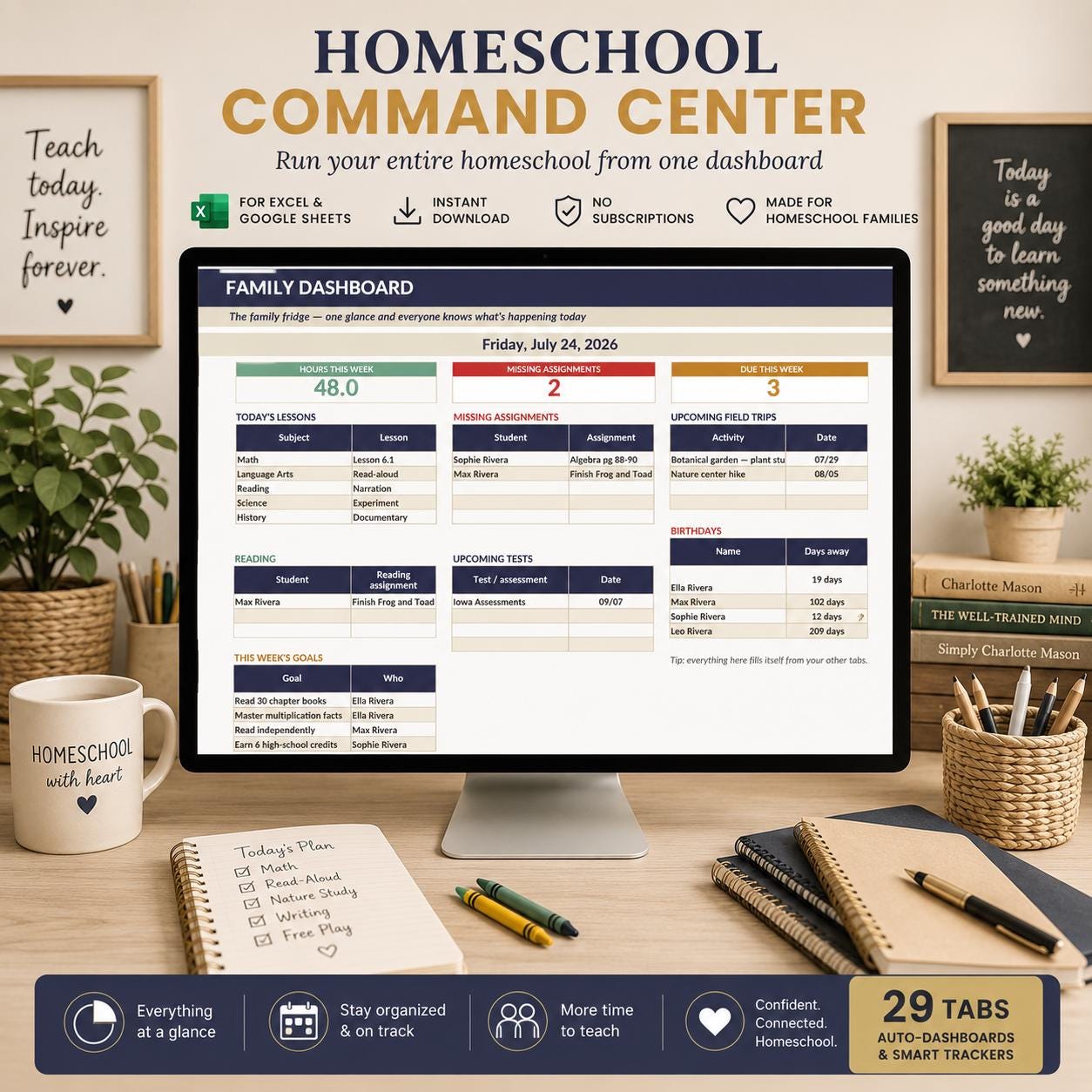Homeschool Command Center