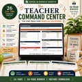 Teacher Planner Spreadsheet