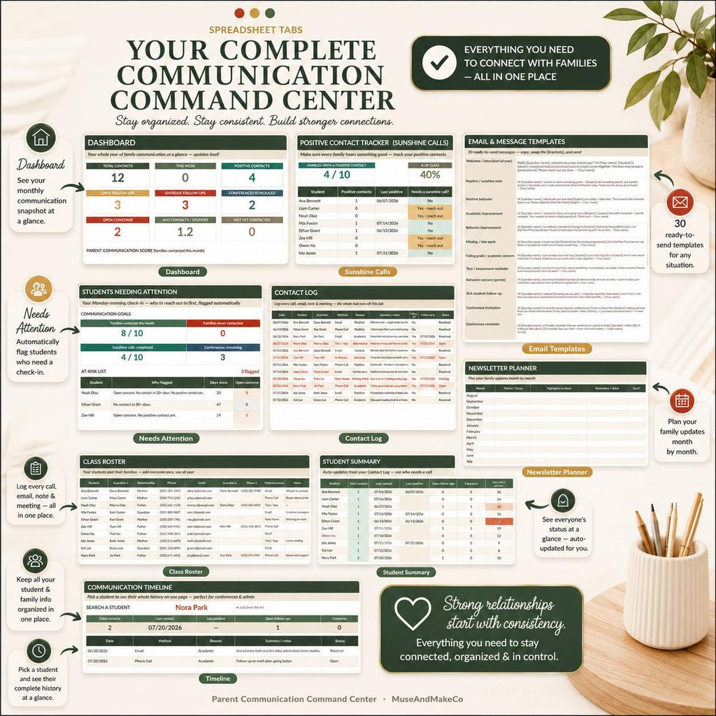 Teacher Parent Communication Hub