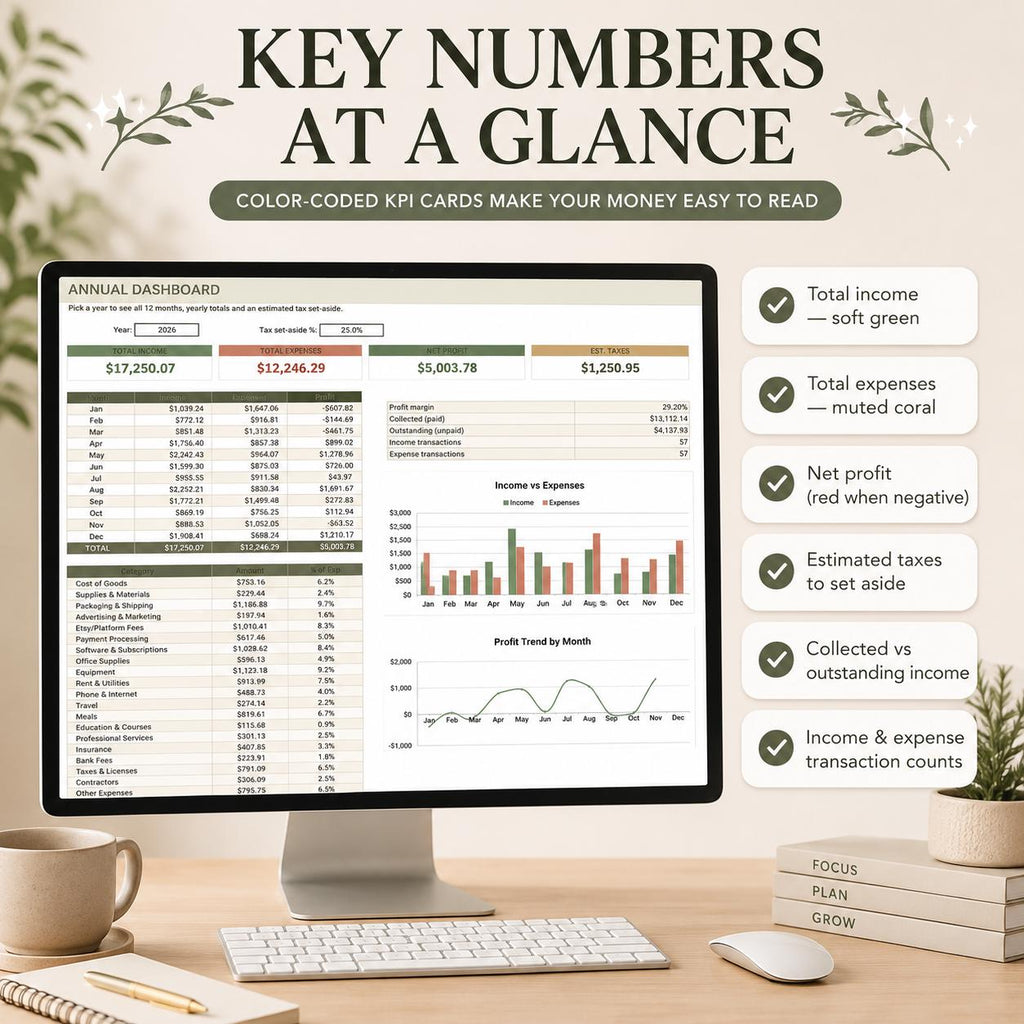 Small Business Bookkeeping Spreadsheet