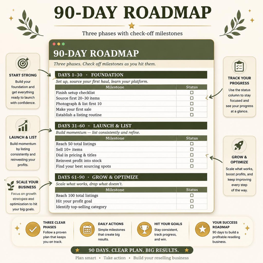 90-day Reseller Launch Plan: Business Startup Workbook