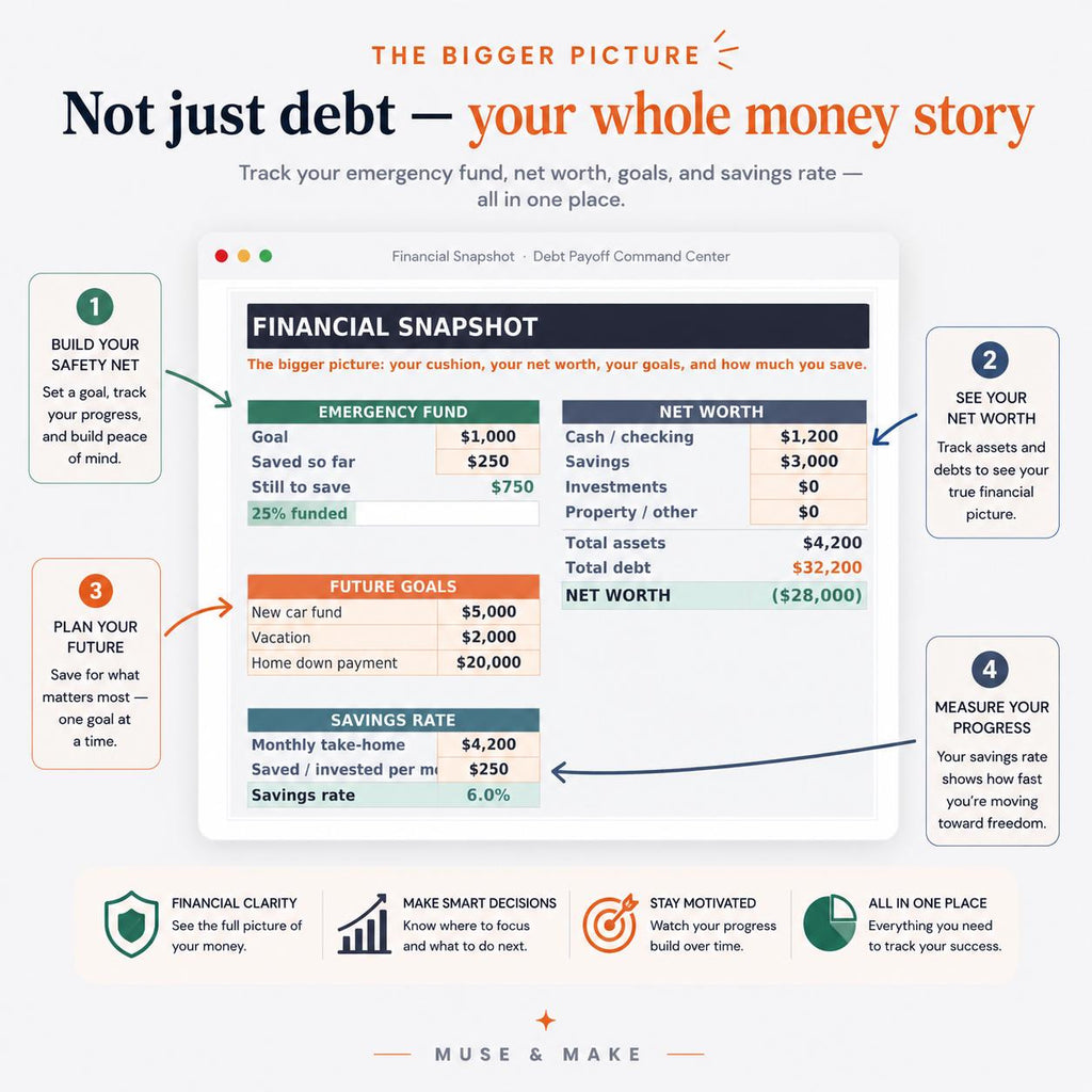 Debt Payoff Tracker Spreadsheet