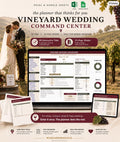 Vineyard Wedding Planner Spreadsheet
