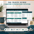 Travel Nurse Resume Template + Career Command Center