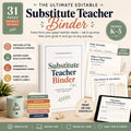 Substitute Teacher Binder
