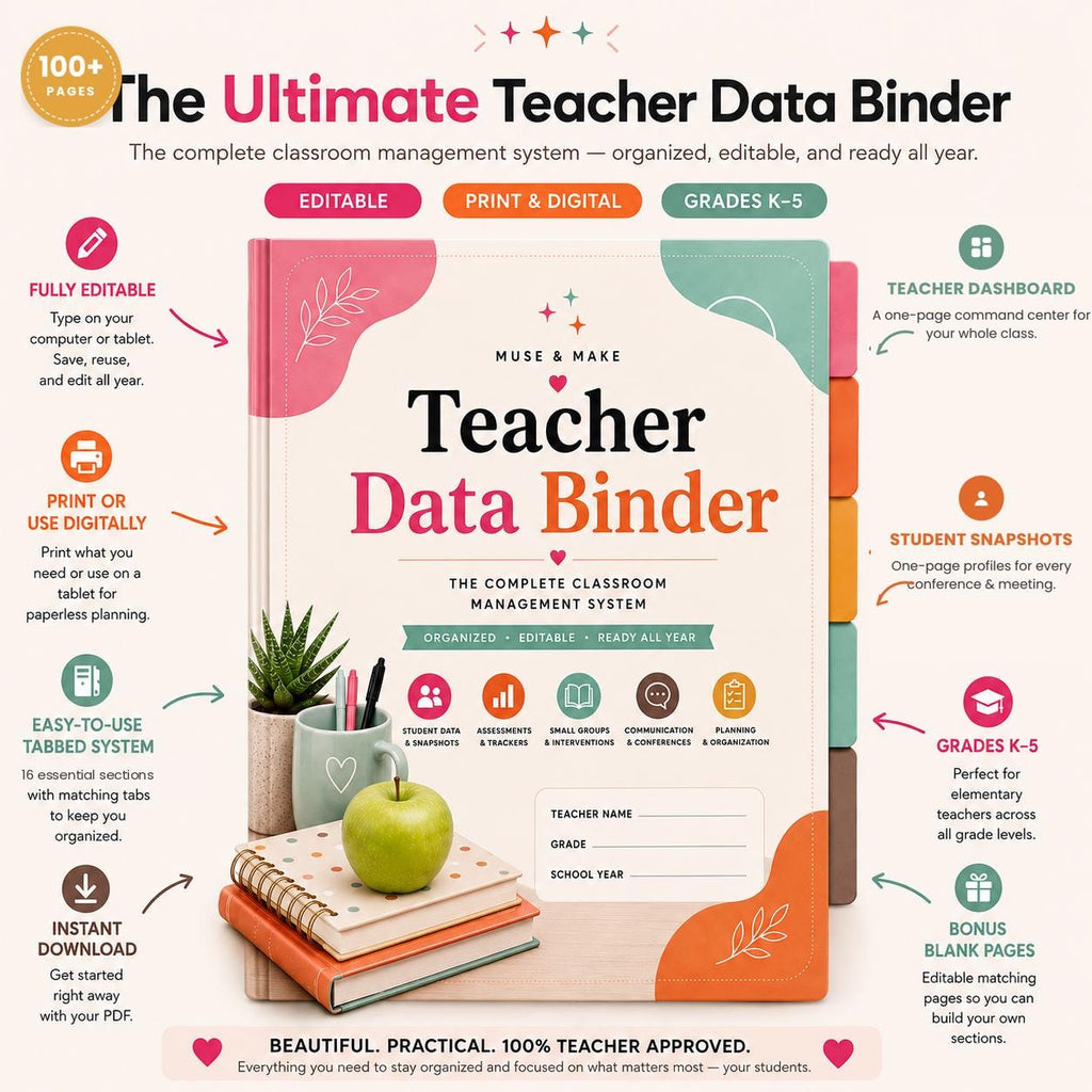 Teacher Data Binder — Ultimate