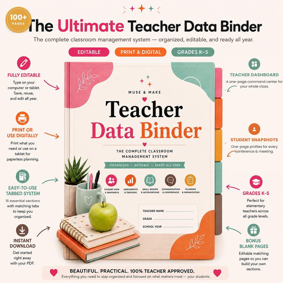 Teacher Data Binder — Ultimate