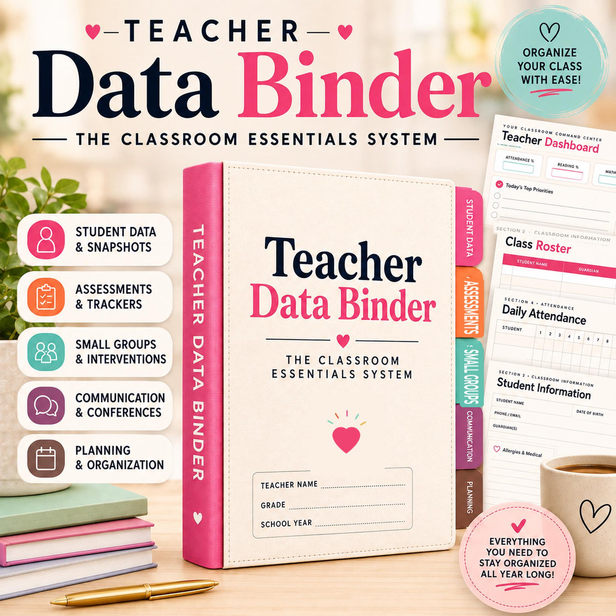 Teacher Data Binder — Essentials