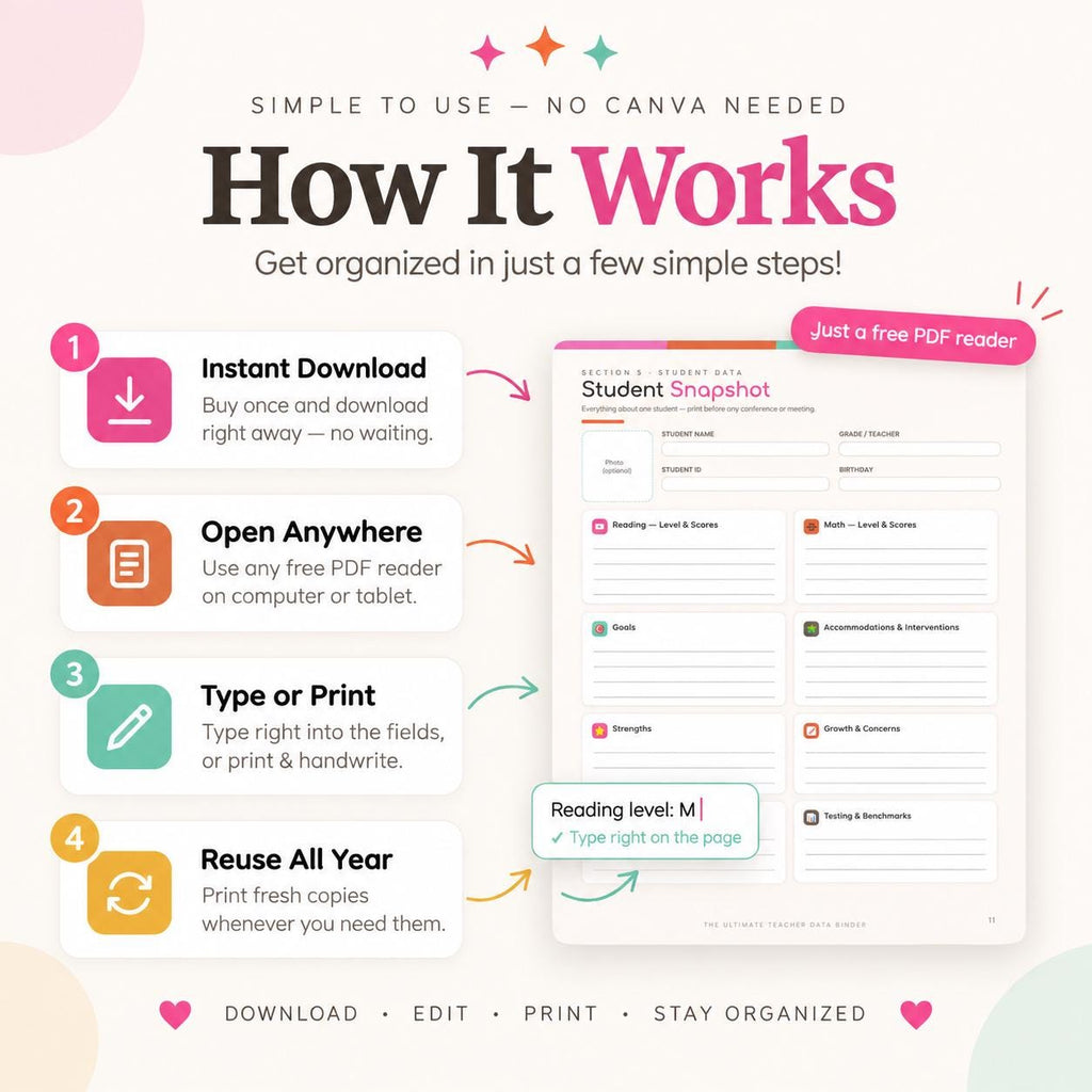 Teacher Data Binder — Ultimate