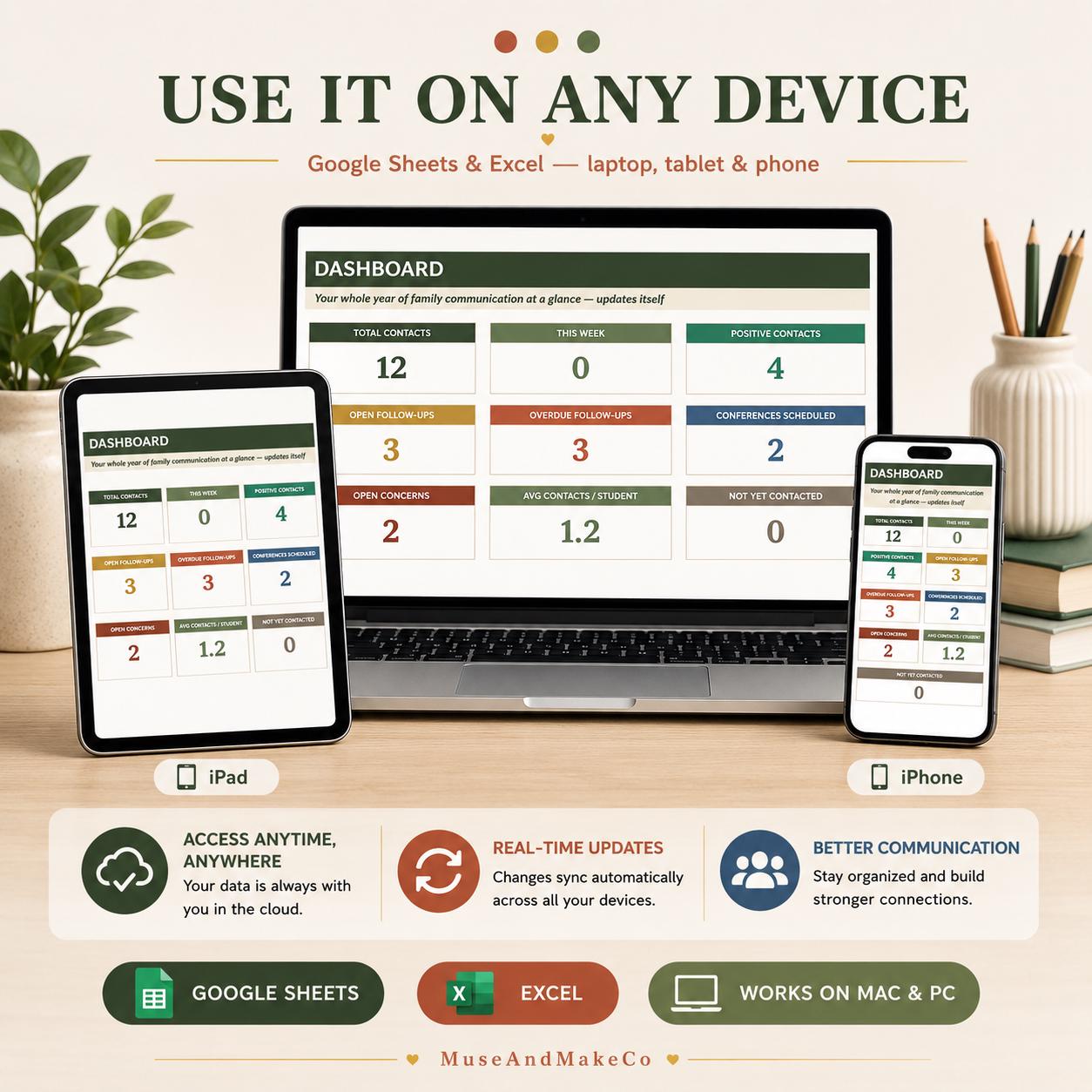 Teacher Parent Communication Hub