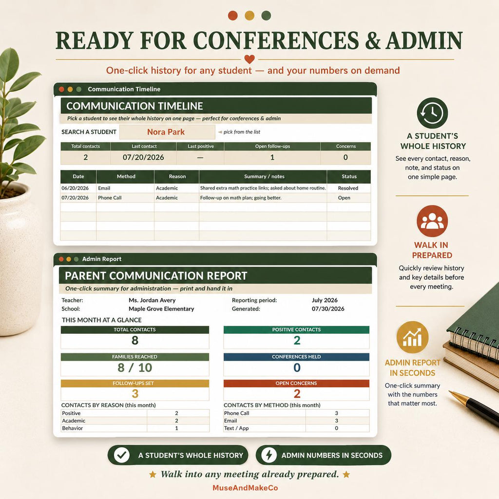 Teacher Parent Communication Hub