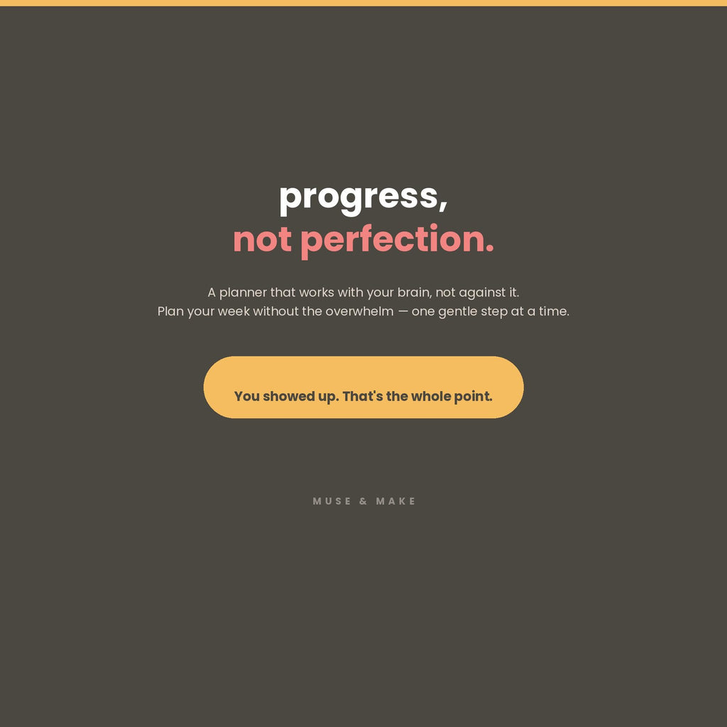 ADHD Productivity Planner & Tracker
