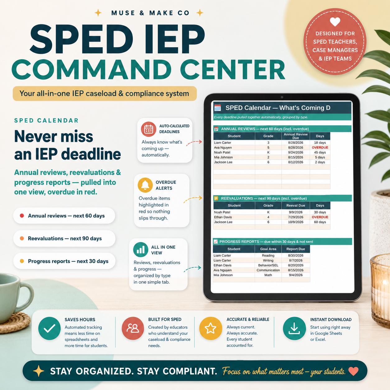 Ultimate SPED IEP Command Center