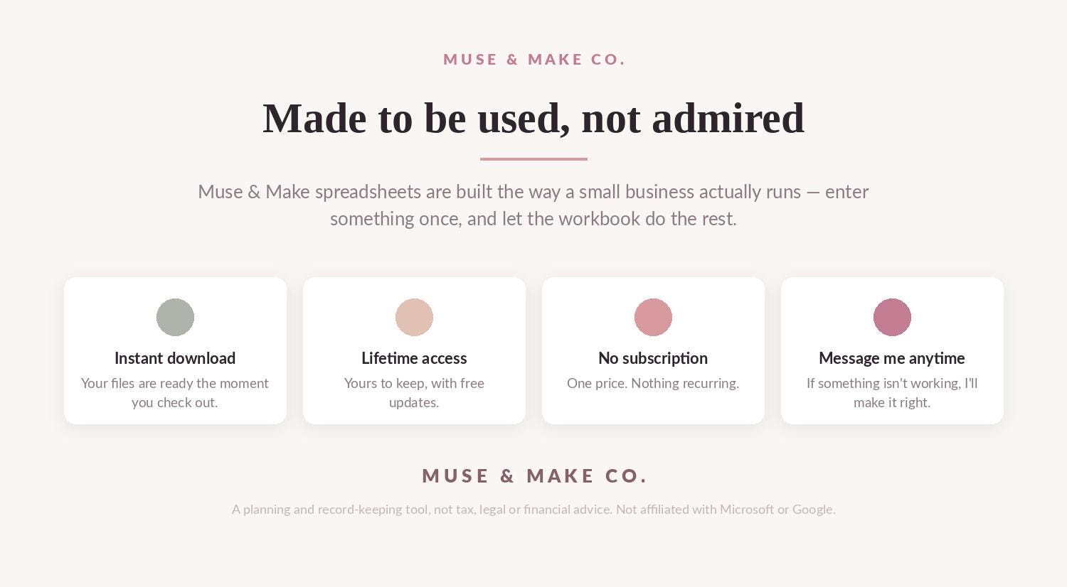 Side Hustle Business Hub Spreadsheet