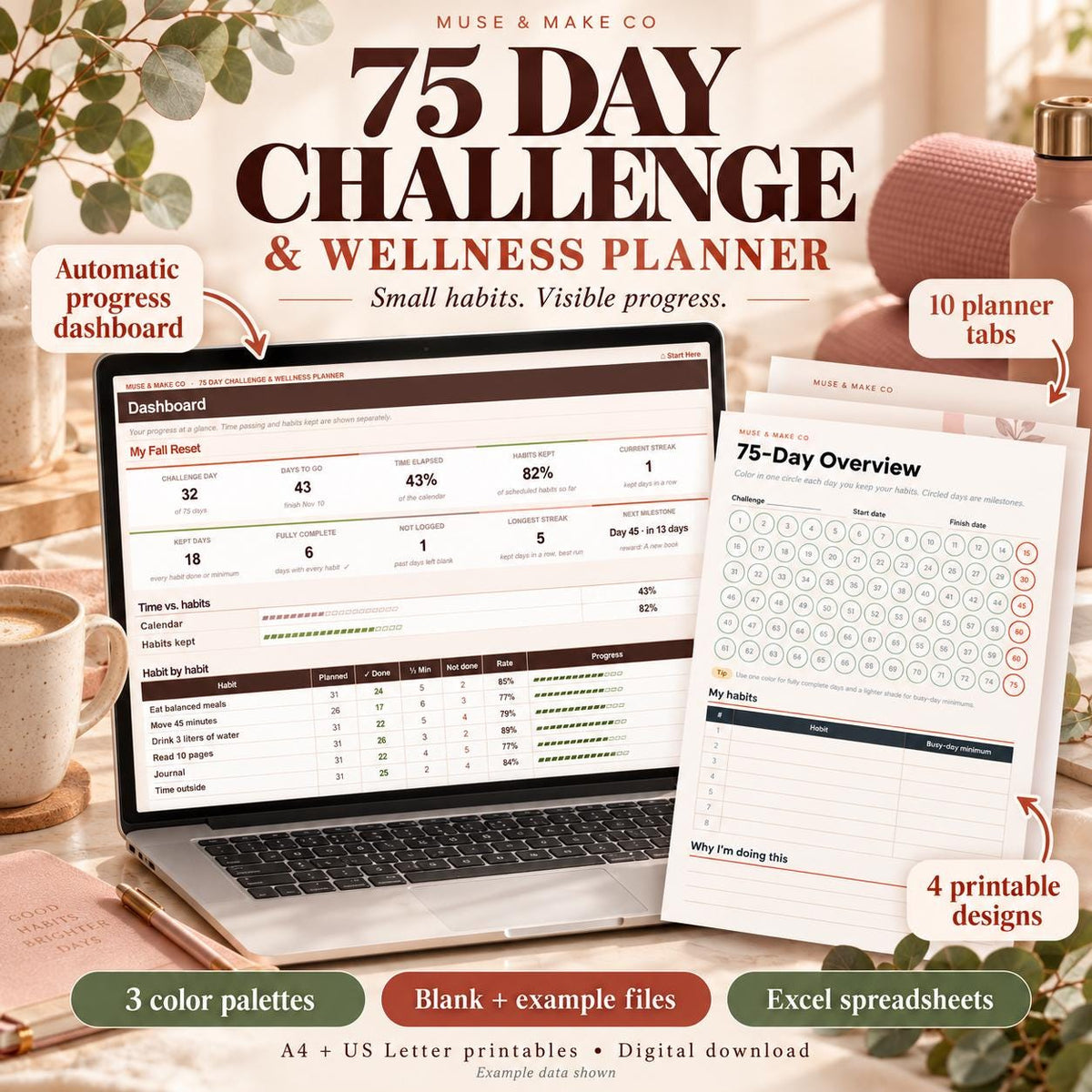 75 Soft Challenge Spreadsheet