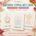 String Art Birthday Card Patterns