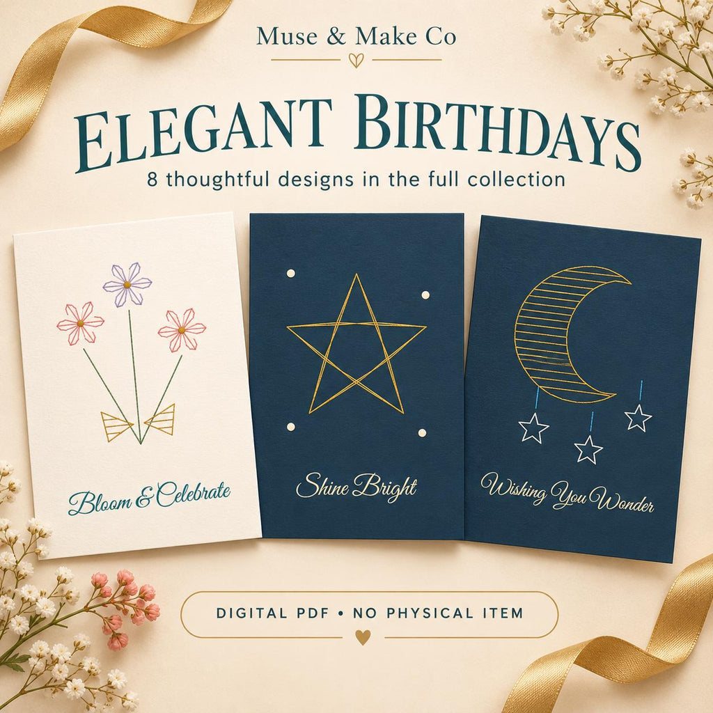 String Art Birthday Card Patterns