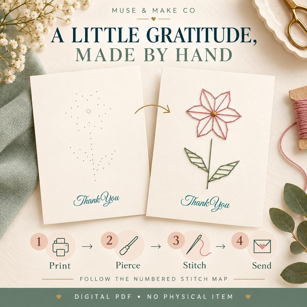 Thank You & Appreciation String Art Card Patterns
