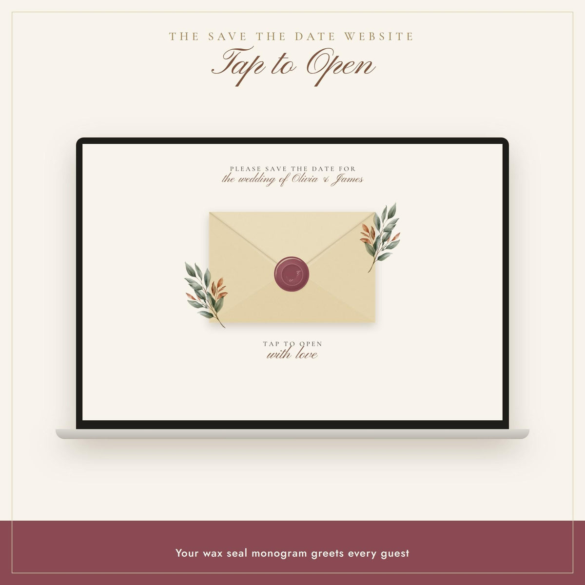 Wedding Website and Save the Date Bundle