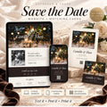 Espresso Save the Date Website Template