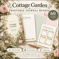 Cottage Garden Printable Journal