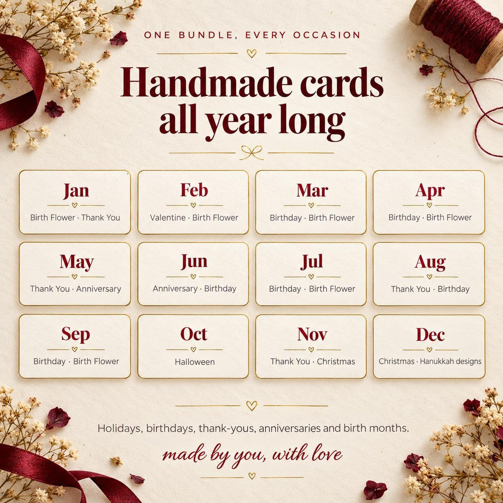 String Art Card Patterns Bundle