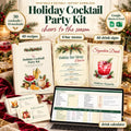 Holiday Cocktail Recipe Book