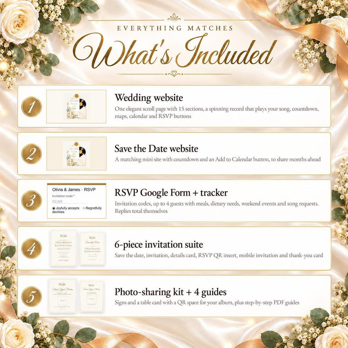Wedding Website Template Canva
