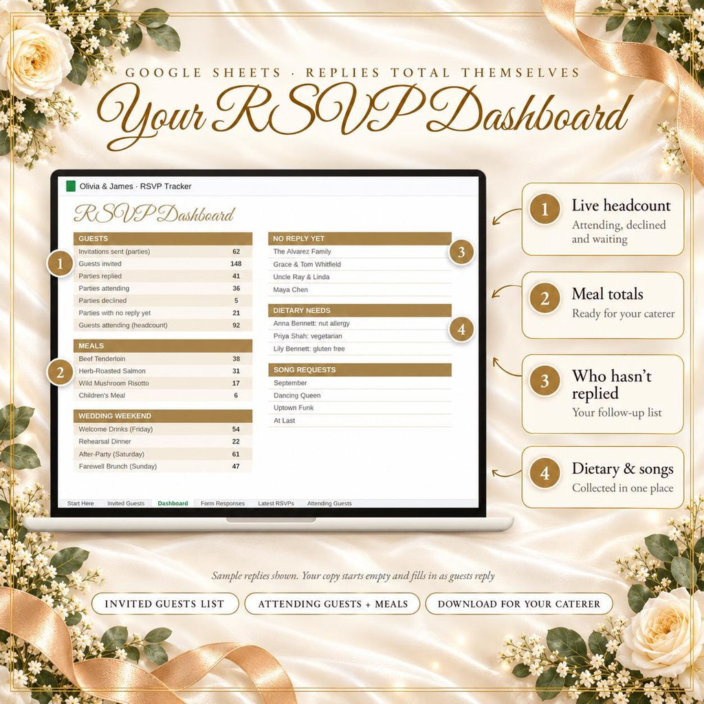 Wedding Website Template Canva