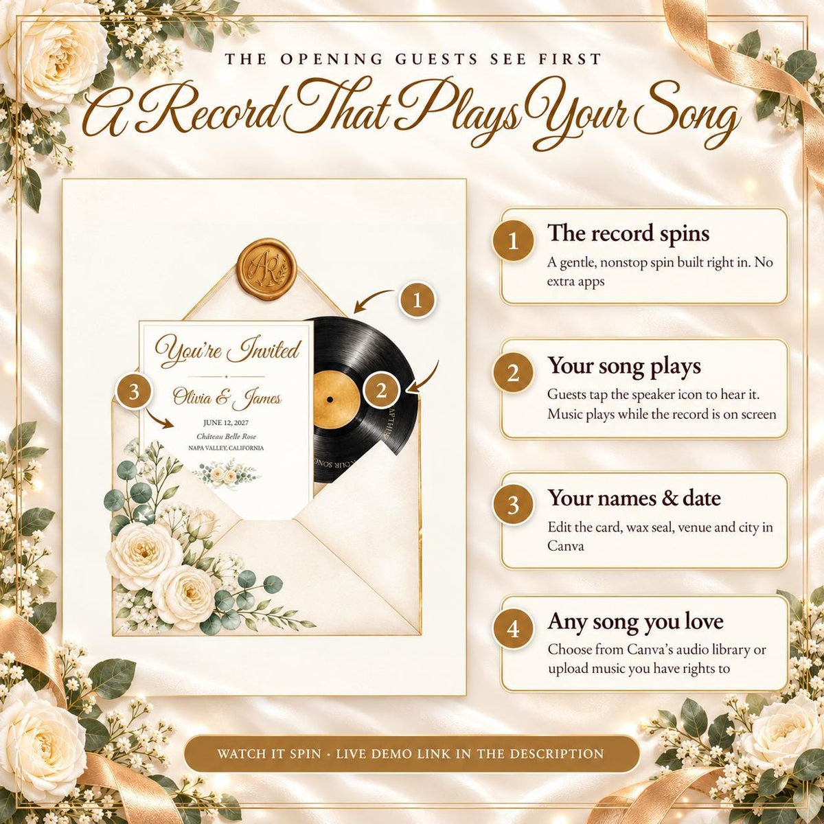 Wedding Website Template Canva