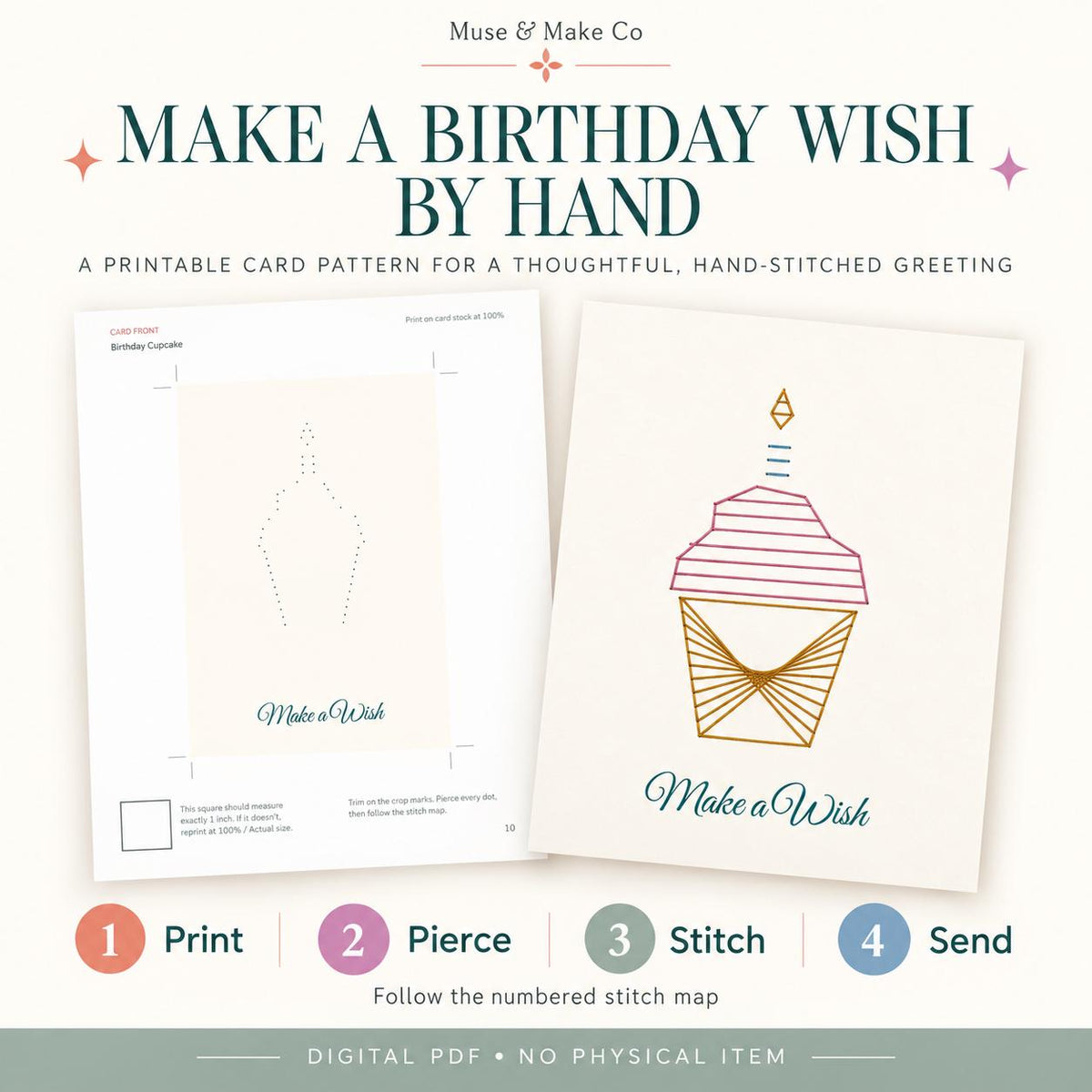 String Art Birthday Card Patterns