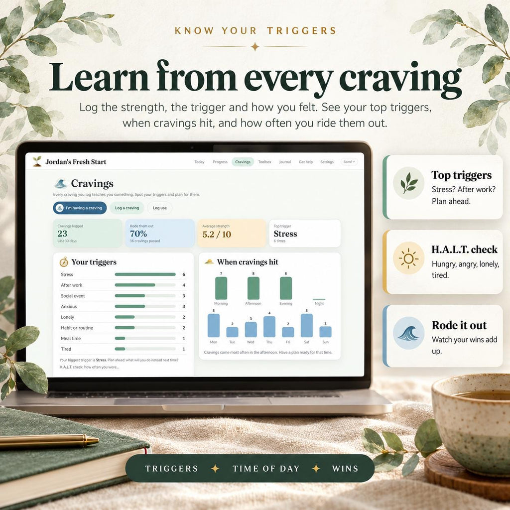 Sobriety Tracker App for Google Sheets