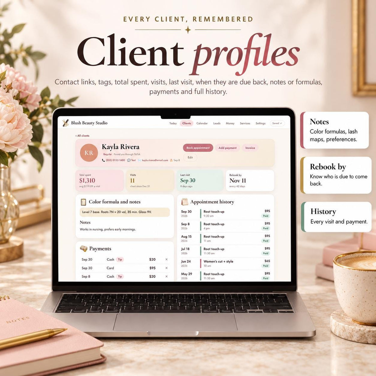 Client Tracker App for Google Sheets