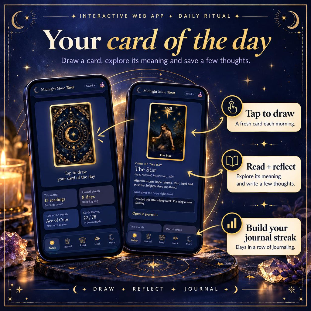 Tarot Journal App, Tarot Reading Journal