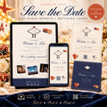 Las Vegas Save the Date Website Template