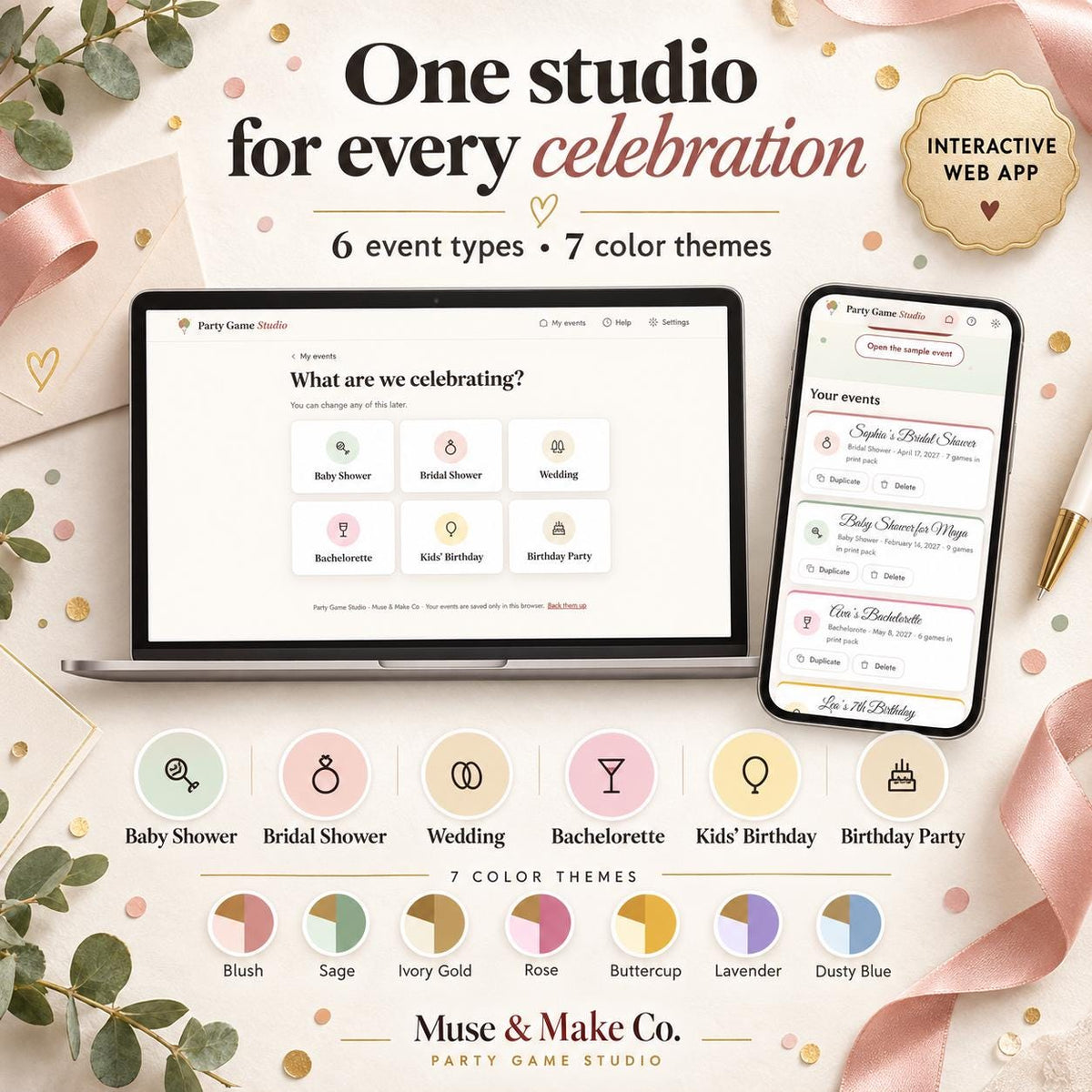 Personalized Party Games Maker