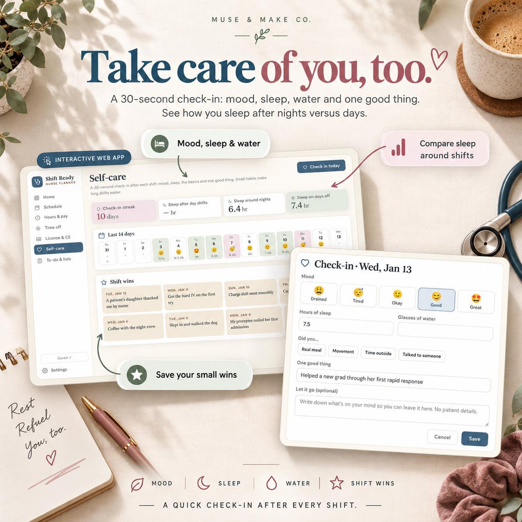 2027 Nurse Planner, Nurse Shift Schedule Calendar