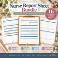 Nurse Report Sheet Bundle