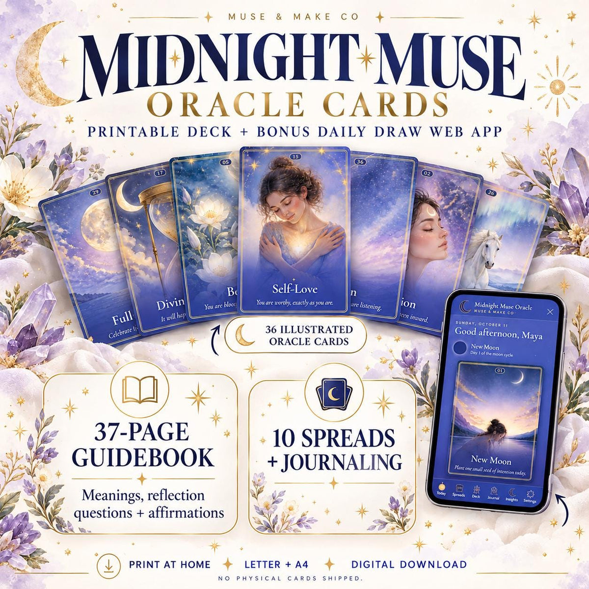 Printable Oracle Cards