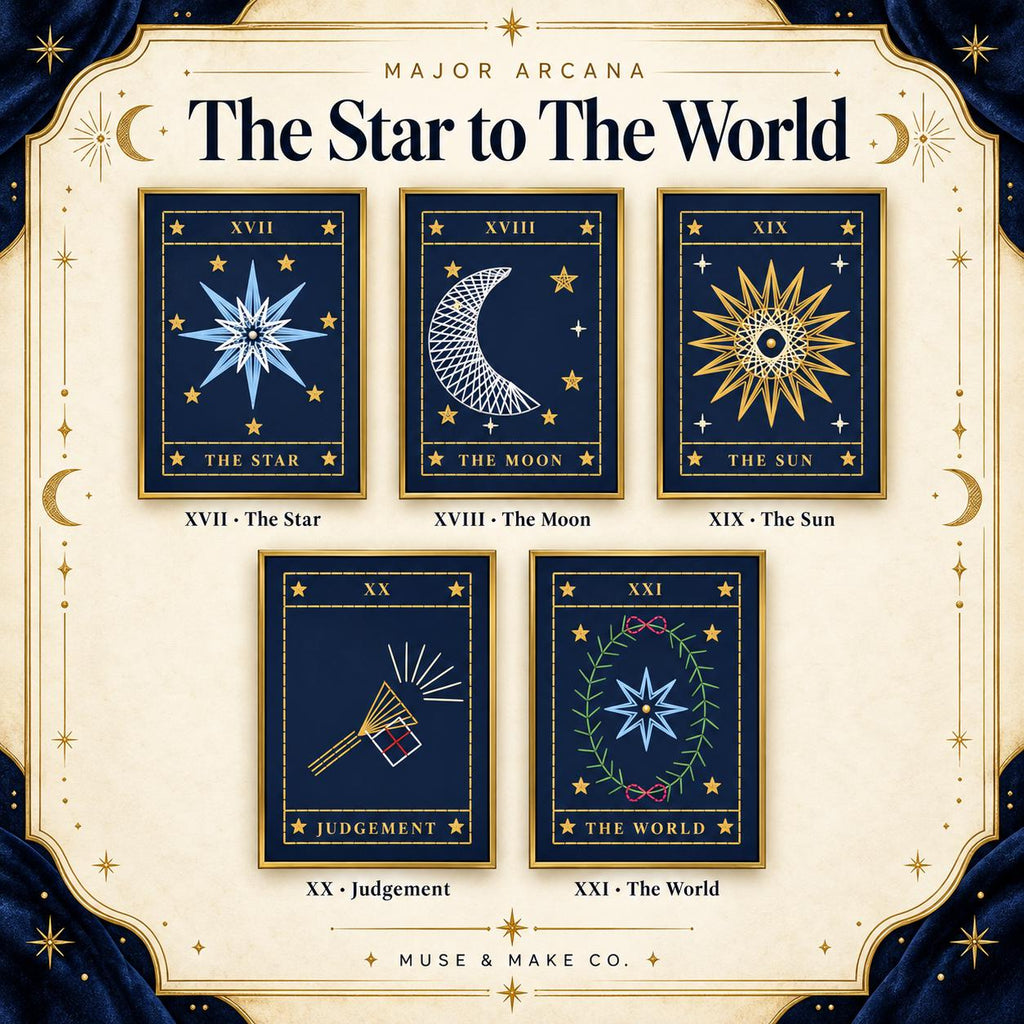 Tarot String Art Patterns