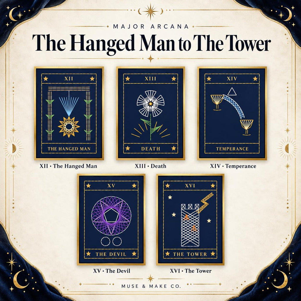Tarot String Art Patterns