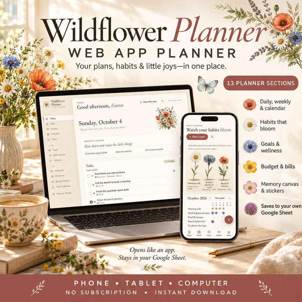 Digital Planner Web App