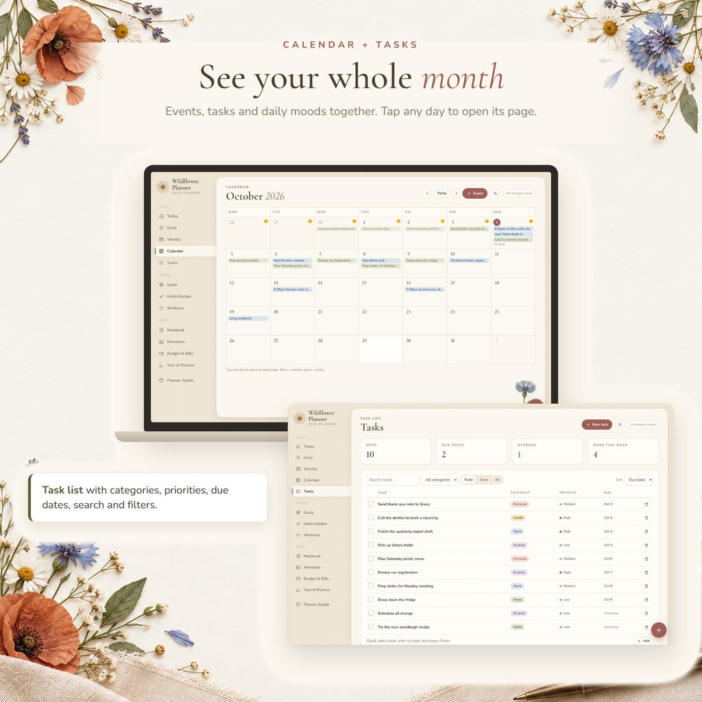Digital Planner Web App