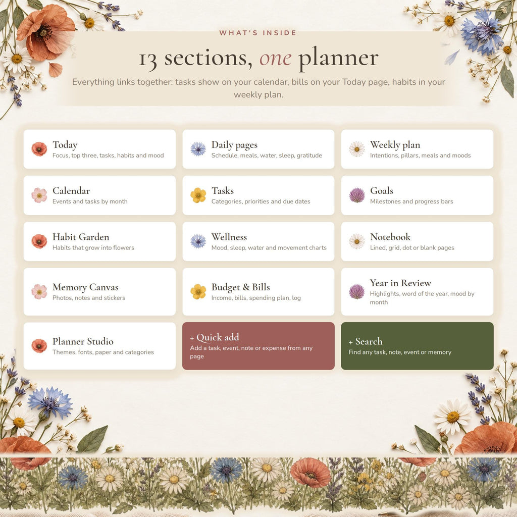 Digital Planner Web App