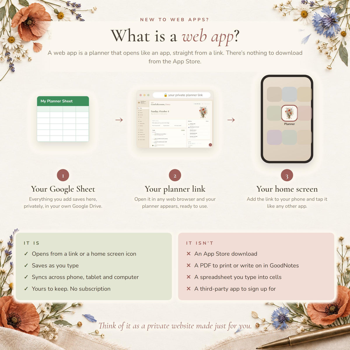Digital Planner Web App