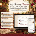Reading Journal and Digital Planner Web App