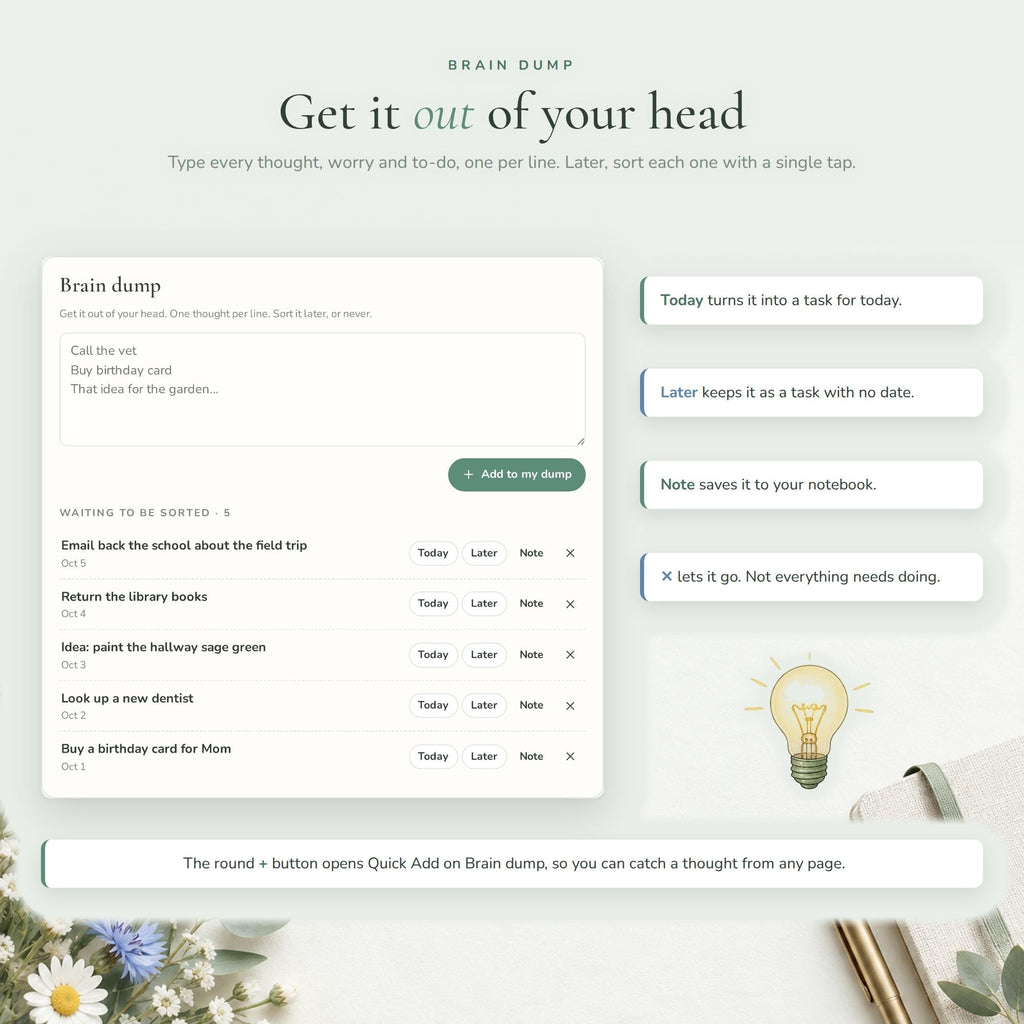 ADHD Planner Digital Web App