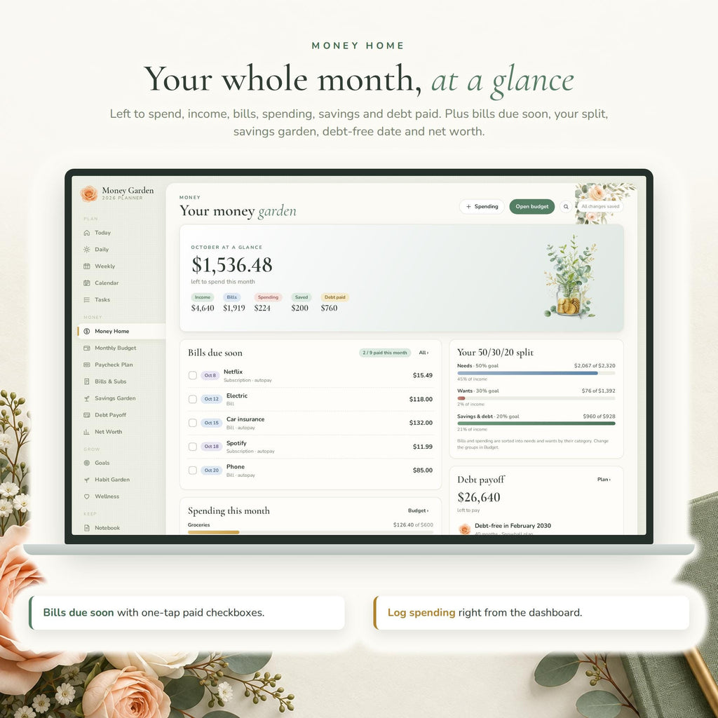 Budget Planner Google Sheets Web App