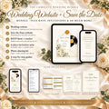 Wedding Website Template Canva